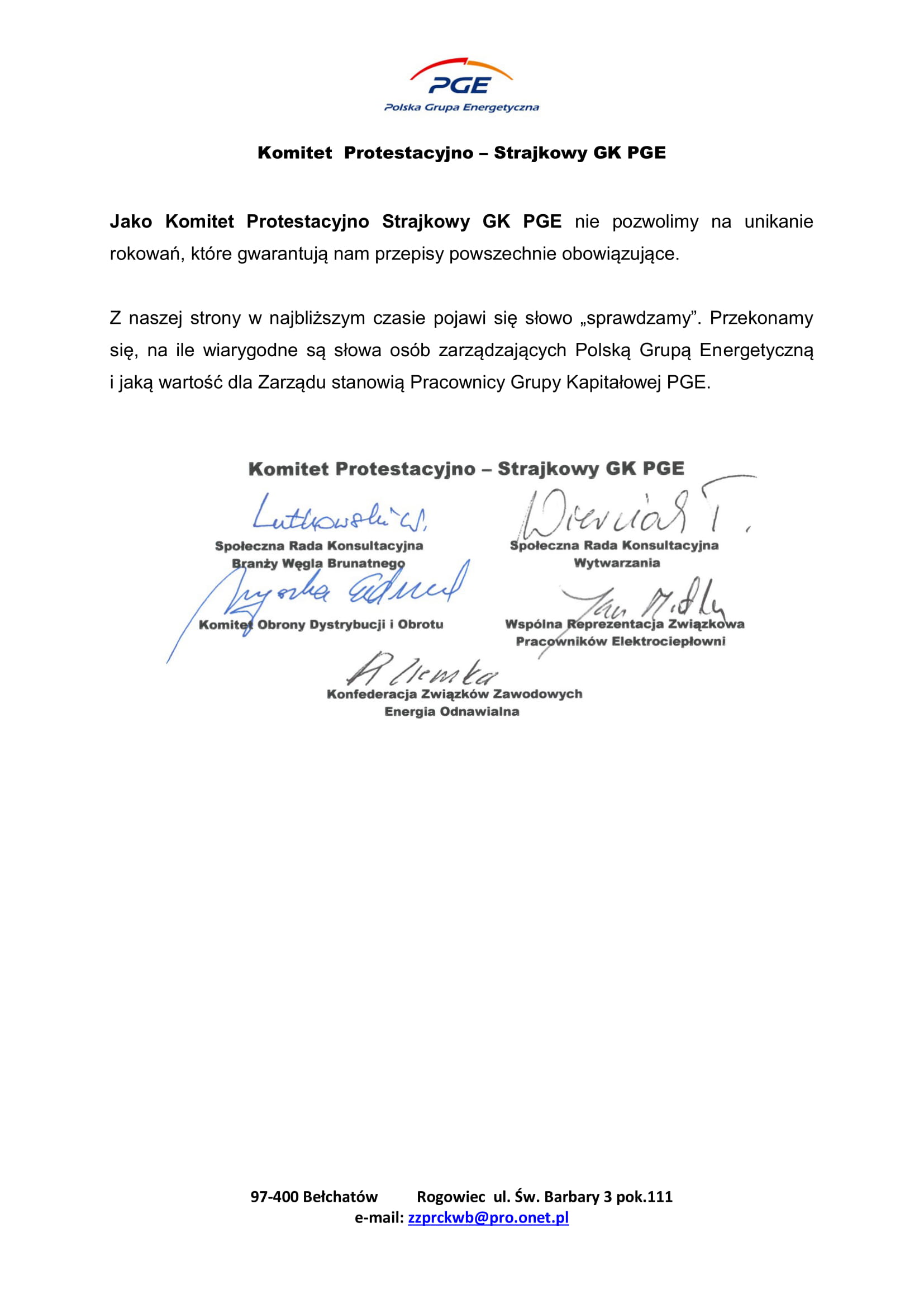 KP S GK PGE Komunikat 12.10.2020 2